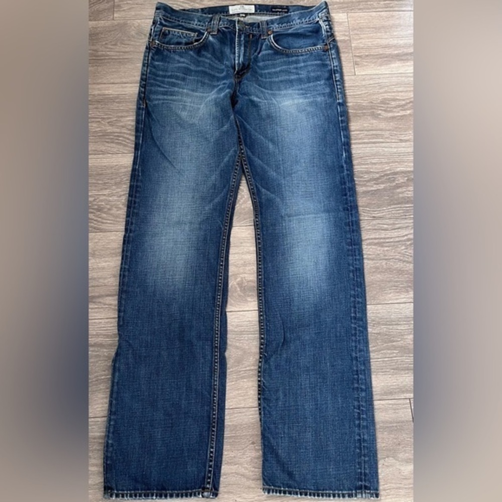 Kasil Workshop Jeans Men's Davidson Tonic Straight Dark Blue Denim
